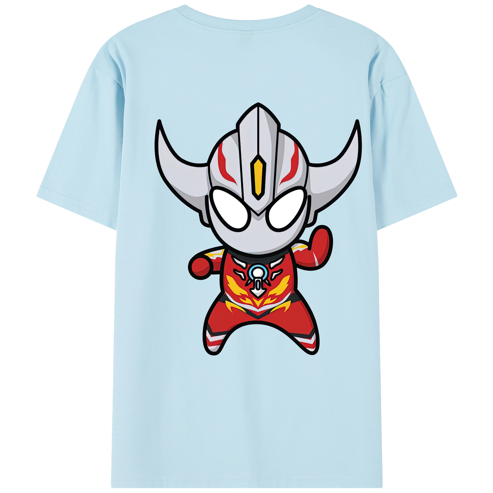 （画像用） ウルトラマン Ultraman 綿100％半袖Tシャツ（背面プリント）